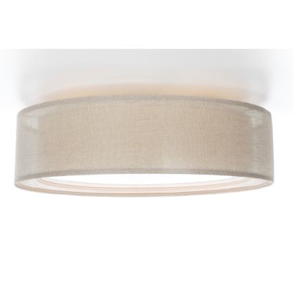 Griestu lampa PURO 2xE27/40W/230V, diam. 50 cm, bēša