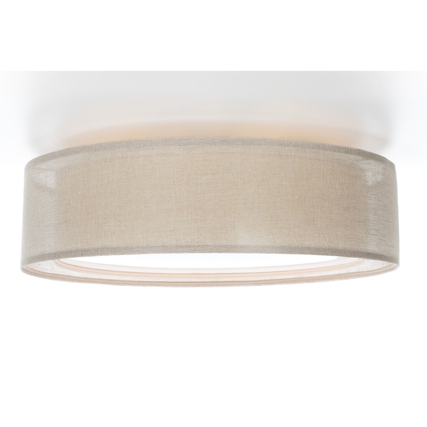 Griestu lampa PURO 2xE27/40W/230V, diam. 50 cm, bēša