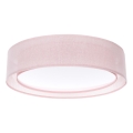 Griestu lampa PURO 2xE27/40W/230V Ø 60 cm rozā