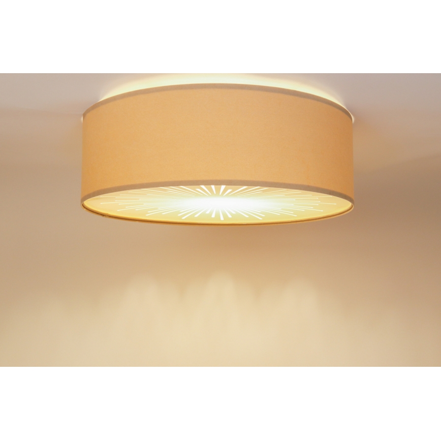 Griestu lampa RAYS 2xE27/60W/230V d. 40 cm balta