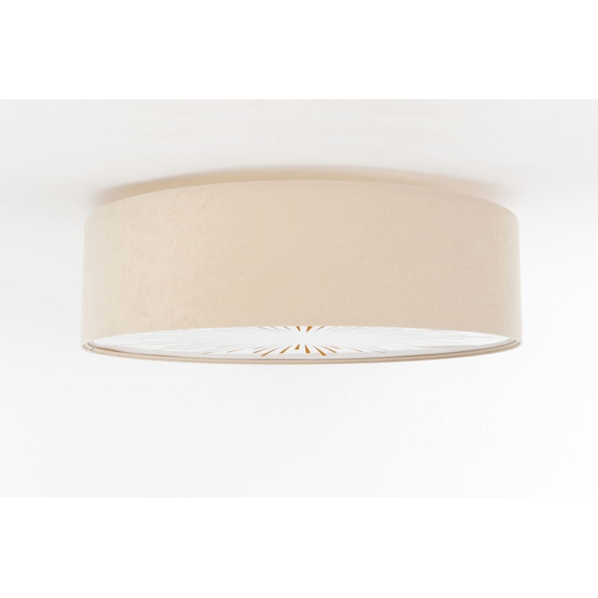 Griestu lampa RAYS 2xE27/60W/230V d. 40 cm bēša