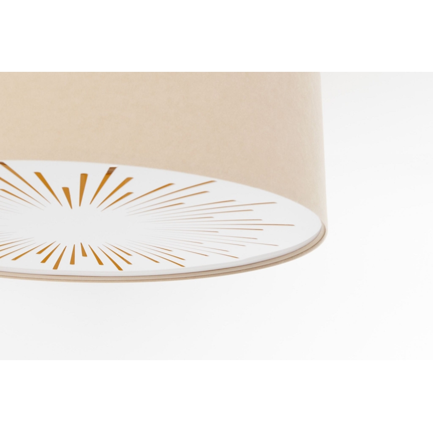 Griestu lampa RAYS 2xE27/60W/230V d. 40 cm bēša