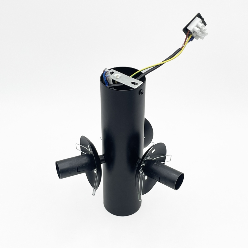 Griestu lampa SFERIO 3xE14/5W/230V melna/dūmaina melna
