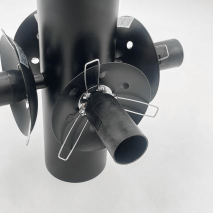 Griestu lampa SFERIO 4xE14/5W/230V melna/dūmaina melna