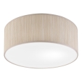Griestu lampa SIRJA 1xE27/15W/230V Ø 35 cm, bēša