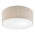 Griestu lampa SIRJA 1xE27/15W/230V Ø 35 cm, bēša