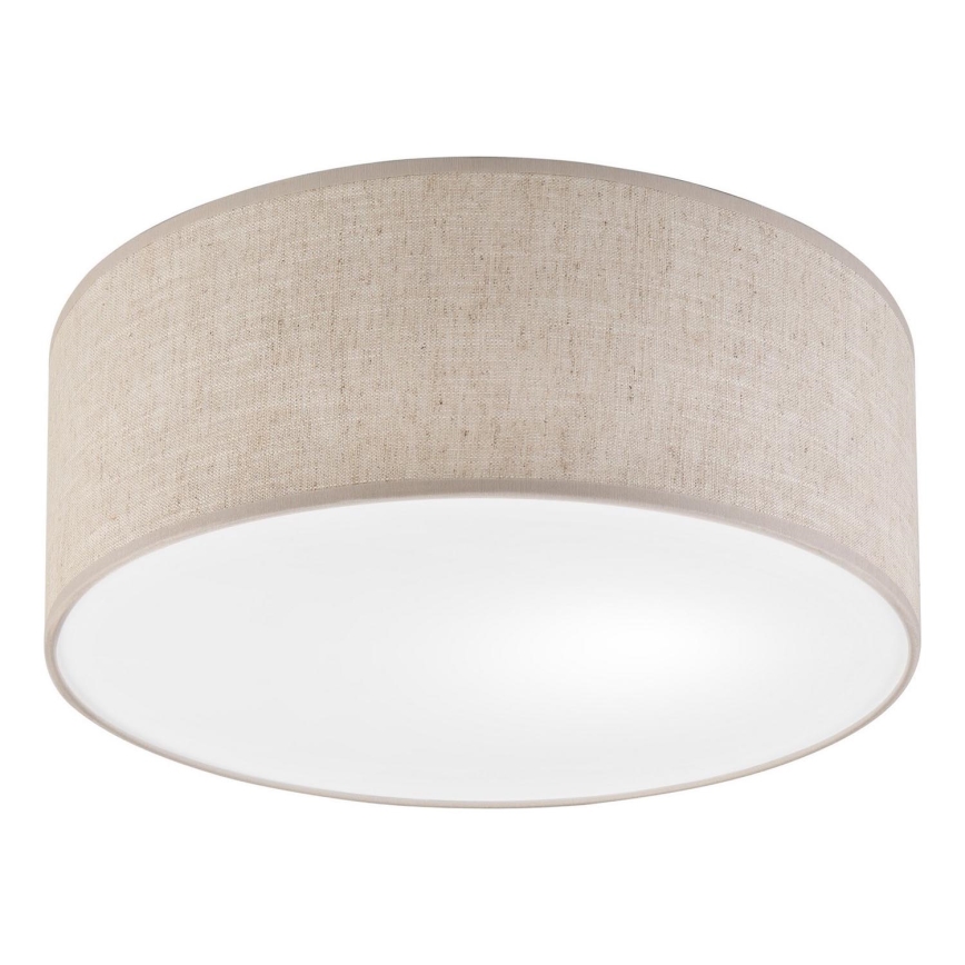 Griestu lampa SIRJA 1xE27/15W/230V Ø 35 cm bēša