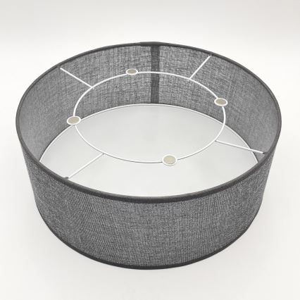 Griestu lampa SIRJA 1xE27/15W/230V Ø 35 cm pelēka