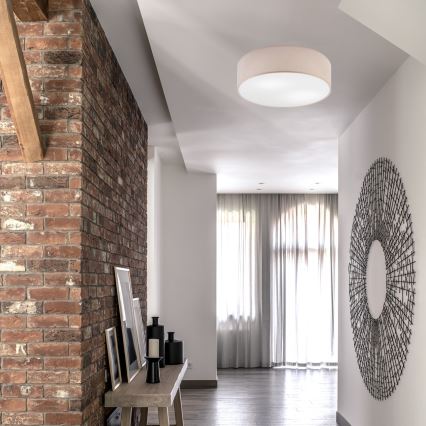 Griestu lampa SIRJA 2xE27/15W/230V Ø 45 cm bēša
