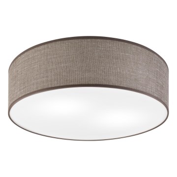 Griestu lampa SIRJA 2xE27/15W/230V Ø 45 cm brūna