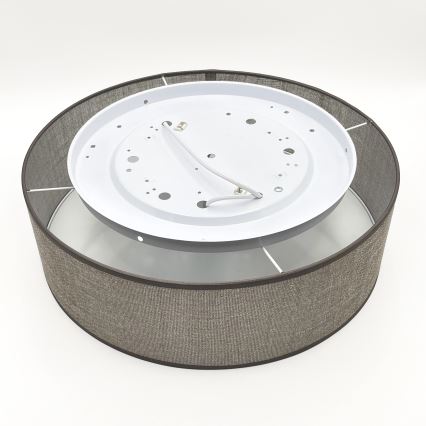 Griestu lampa SIRJA 2xE27/15W/230V Ø 45 cm brūna