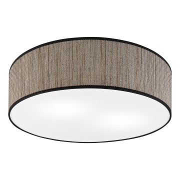 Griestu lampa SIRJA 2xE27/15W/230V Ø 45 cm brūna