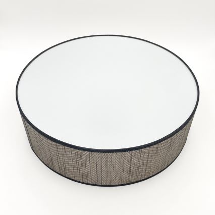 Griestu lampa SIRJA 2xE27/15W/230V Ø 45 cm brūna