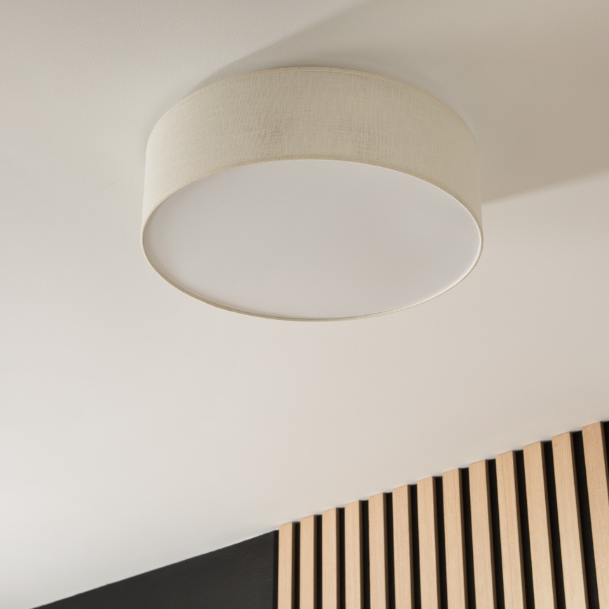 Griestu lampa SIRJA 2xE27/15W/230V Ø 45 cm krēmkrāsā