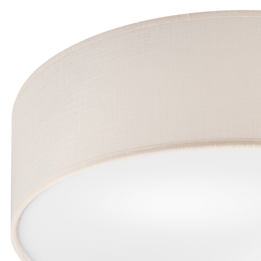 Griestu lampa SIRJA 2xE27/15W/230V Ø 45 cm krēmkrāsā