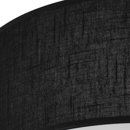 Griestu lampa SIRJA 2xE27/15W/230V Ø45 cm melna