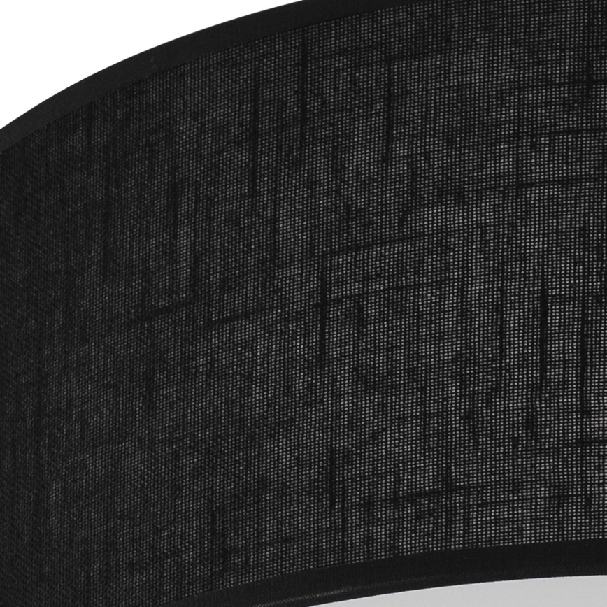 Griestu lampa SIRJA 2xE27/15W/230V Ø45 cm melna