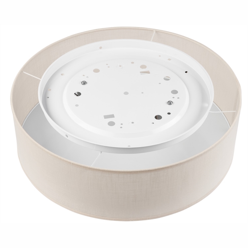 Griestu lampa SIRJA 2xE27/60W/230V d. 45 cm krēmkrāsa
