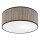 Griestu lampa SIRJA 2×E27/15W/230V, Ø 35 cm, brūna