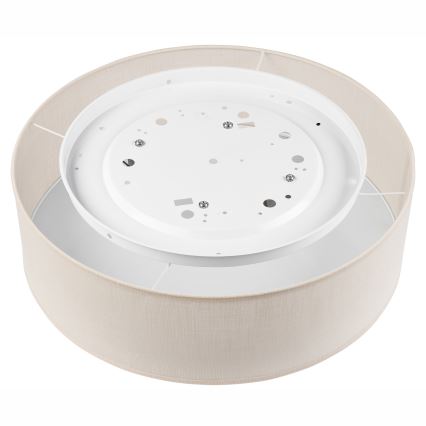 Griestu lampa SIRJA DOUBLE 4xE27/15W/230V d. 45 cm krēmkrāsa