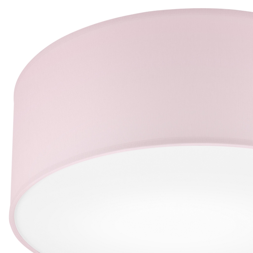 Griestu lampa SIRJA PASTEL 1xE27/60W/230V d. 35 cm rozā