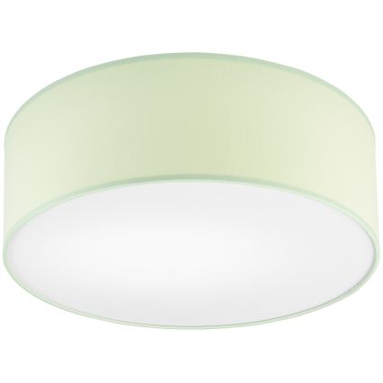 Griestu lampa SIRJA PASTEL 1xE27/60W/230V d. 35 cm zaļa