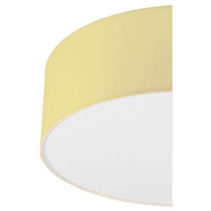 Griestu lampa SIRJA PASTEL 2xE27/15W/230V pr. 45 cm dzeltena