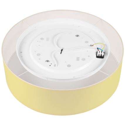 Griestu lampa SIRJA PASTEL 2xE27/15W/230V pr. 45 cm dzeltena