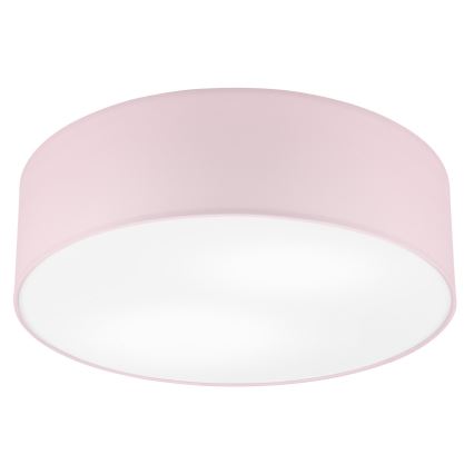 Griestu lampa SIRJA PASTEL 2xE27/15W/230V Ø 45 cm rozā