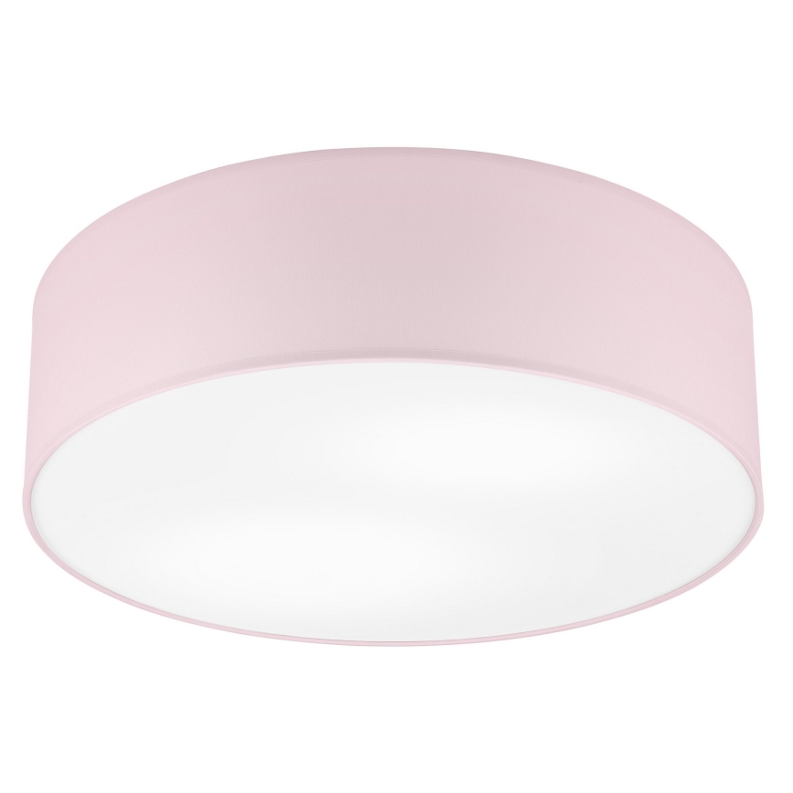 Griestu lampa SIRJA PASTEL 2xE27/15W/230V Ø 45 cm rozā