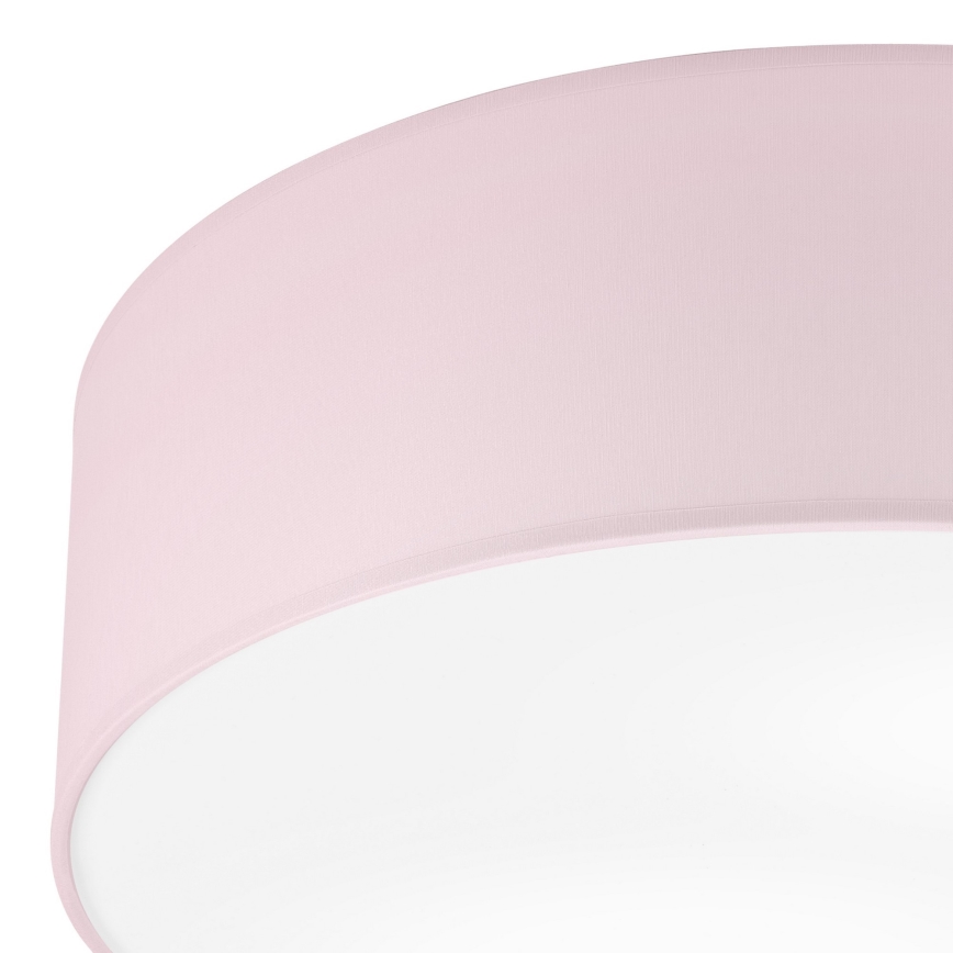 Griestu lampa SIRJA PASTEL 2xE27/15W/230V Ø 45 cm rozā