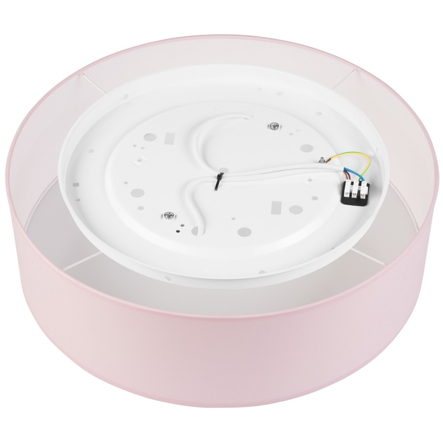 Griestu lampa SIRJA PASTEL 2xE27/15W/230V Ø 45 cm rozā