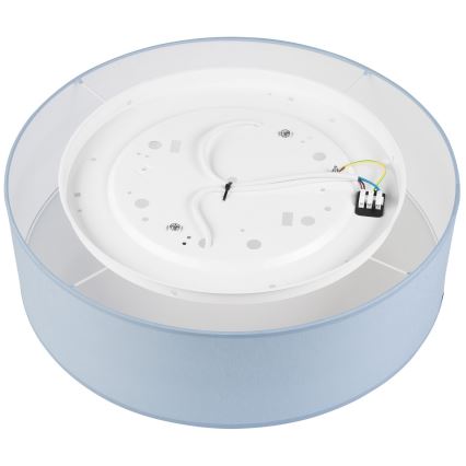 Griestu lampa SIRJA PASTEL 2xE27/15W/230V Ø 45 cm zila