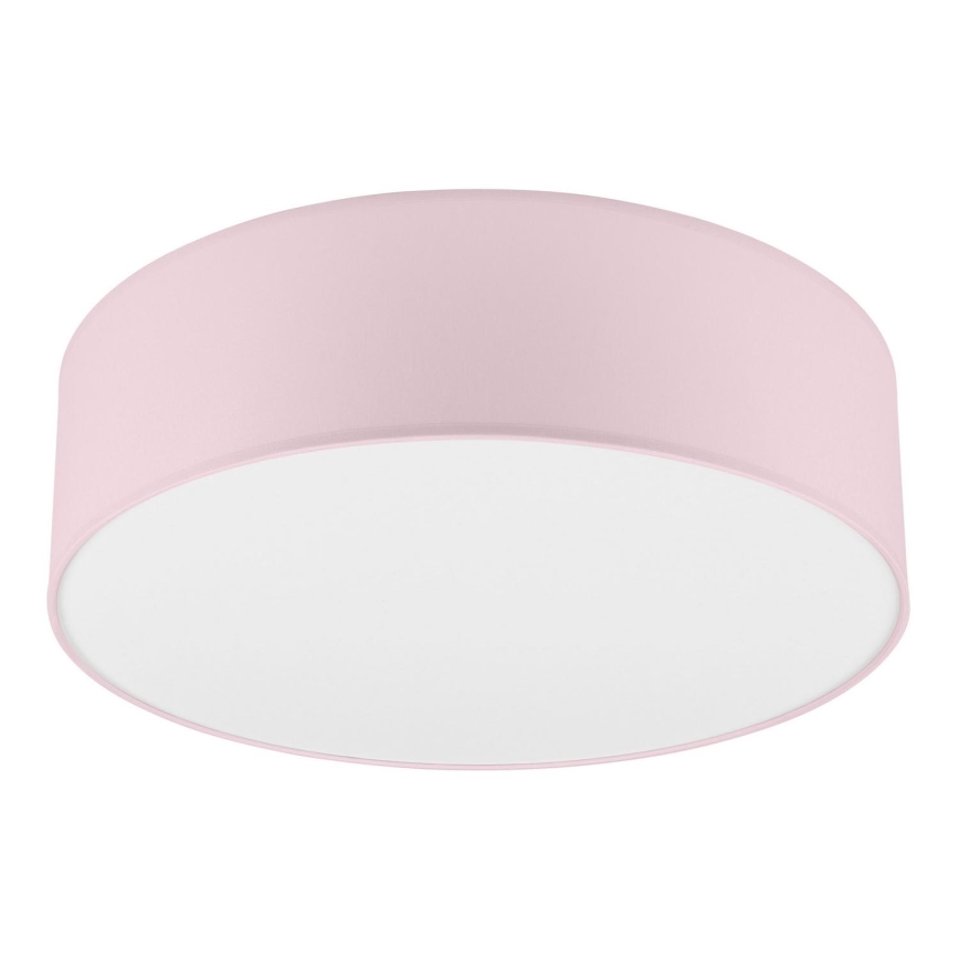 Griestu lampa SIRJA PASTEL 2xE27/60W/230V d. 45 cm rozā