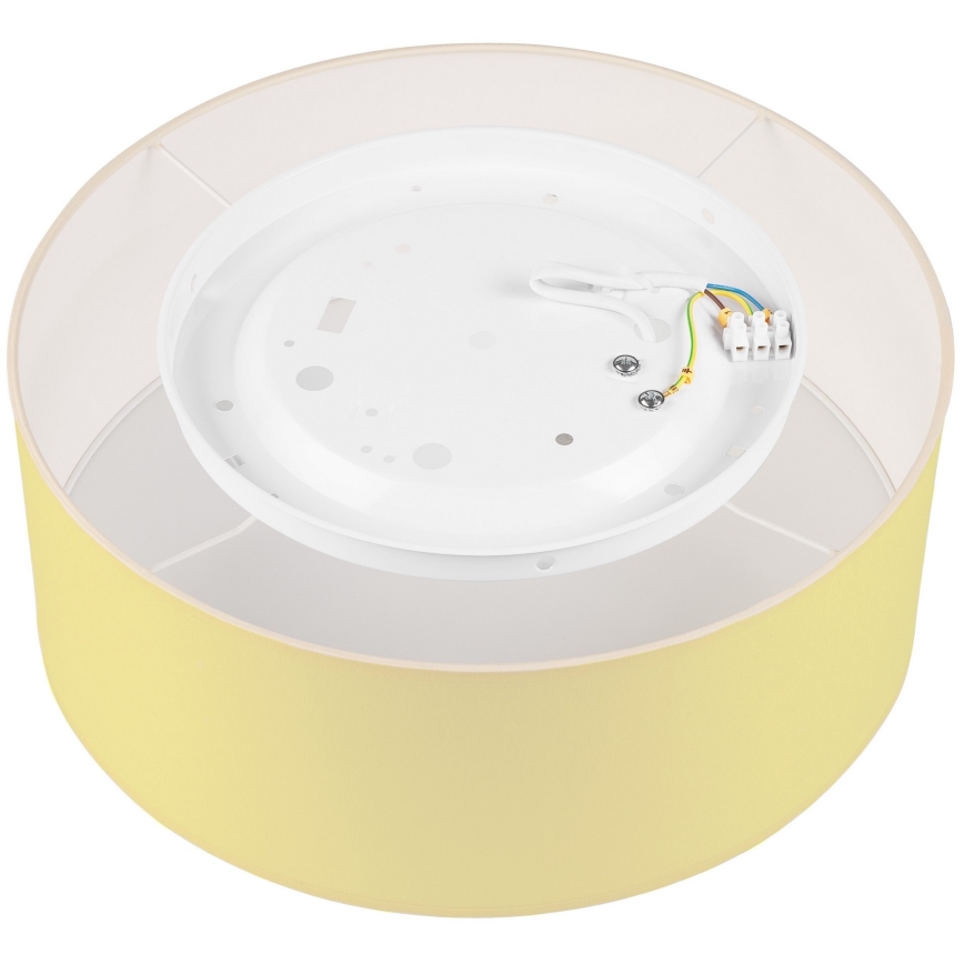 Griestu lampa SIRJA PASTEL DOUBLE 2xE27/15W/230V d. 35 cm dzeltena