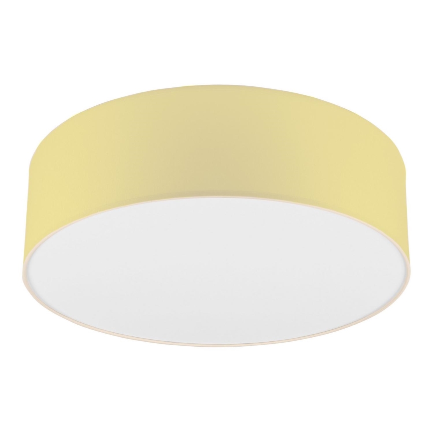 Griestu lampa SIRJA PASTEL DOUBLE 4xE27/15W/230V d. 45 cm dzeltena