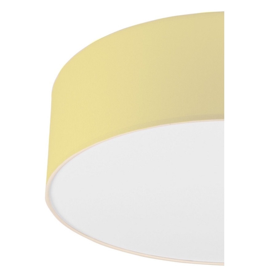 Griestu lampa SIRJA PASTEL DOUBLE 4xE27/15W/230V d. 45 cm dzeltena
