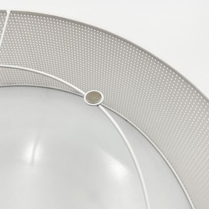 Griestu lampa SIRJA PLISADO 4xE27/15W/230V Ø 45 cm balta