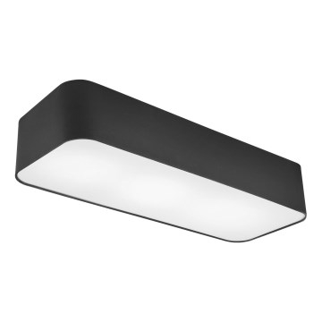 Griestu lampa SIRJA SQUARE 3xE27/15W/230V melna