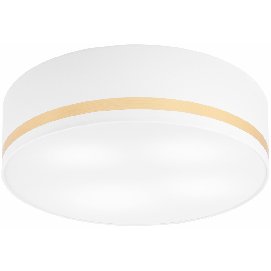 Griestu lampa SIRJA STRIPE 4xE27/15W/230V d. 45 cm balta