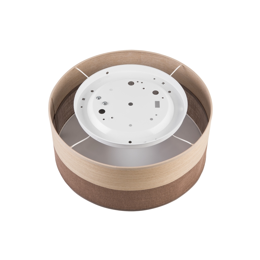 Griestu lampa SIRJA WOOD 1xE27/15W/230V d. 35 cm brūna/ozols