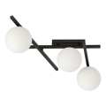 Griestu lampa SMART 3xE14/10W/230V melna/balta