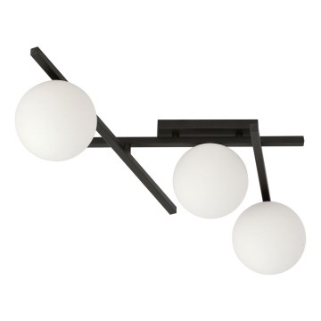Griestu lampa SMART 3xE14/10W/230V melna/balta
