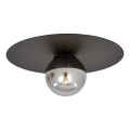 Griestu lampa SOLAR 1xE14/10W/230V melna/pelēka