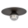 Griestu lampa SOLAR 1xE14/10W/230V melna/pelēka