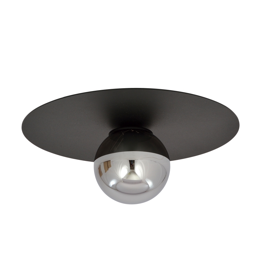 Griestu lampa SOLAR 1xE14/10W/230V melna/pelēka