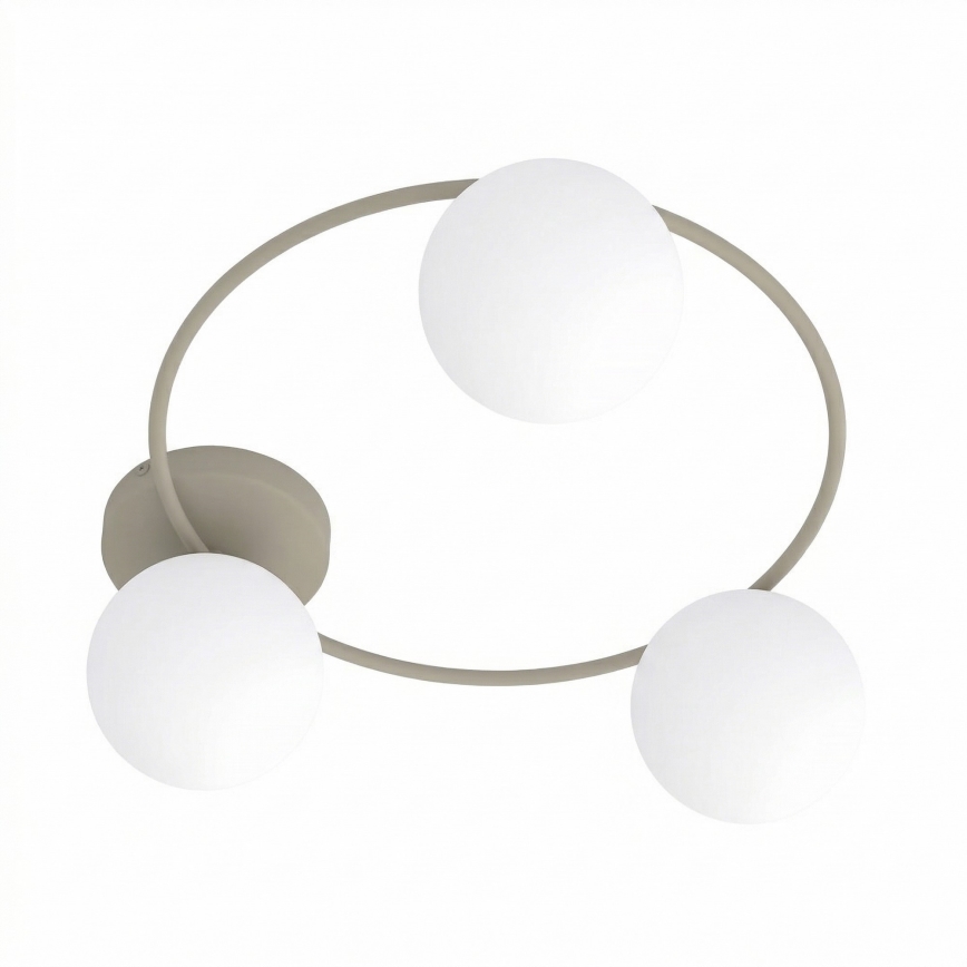Griestu lampa SOPRA 3xE14/10W/230V bēša/balta