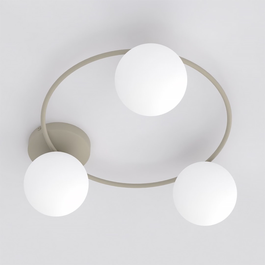 Griestu lampa SOPRA 3xE14/10W/230V bēša/balta