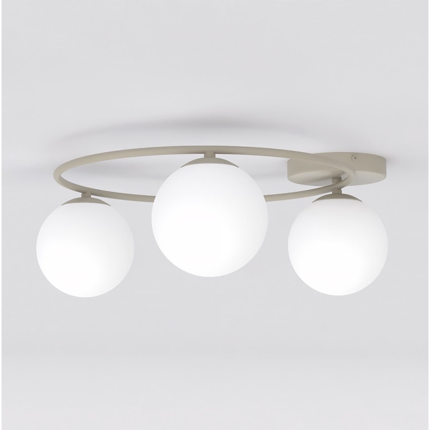 Griestu lampa SOPRA 3xE14/10W/230V bēša/balta