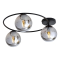 Griestu lampa SOPRA 3xE14/10W/230V melna